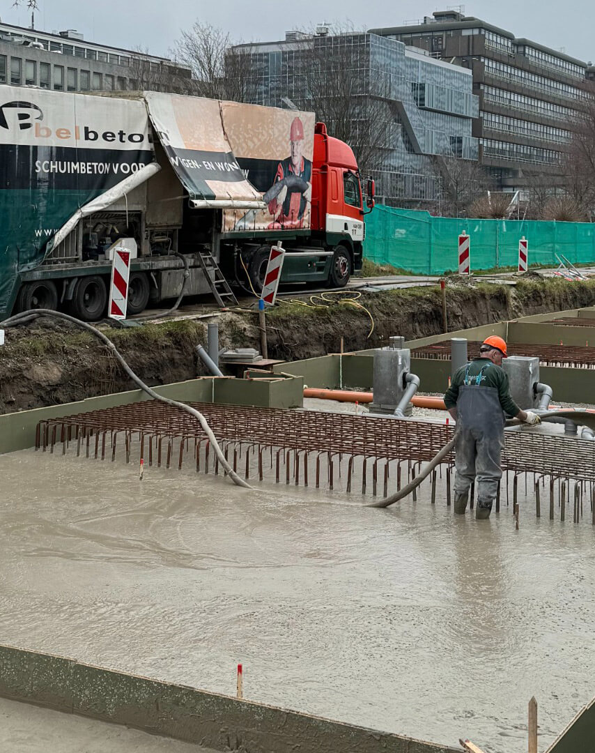 Schuimbeton wegenbouw lichtgewicht Schuimbeton wegenbouw lichtgewicht